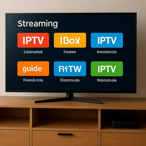 fully loaded Android TV box IPTV guide