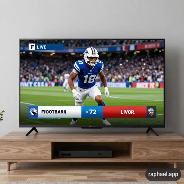 how to watch football live on smart tv