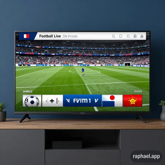 how to watch football live on smart tv